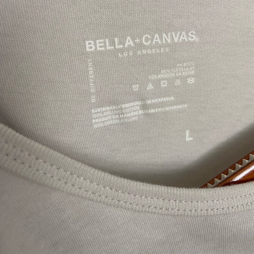Bella Canvas Curved Hem Tee - Picture 5 of 5